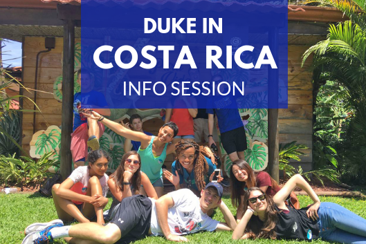 Duke in Costa Rica students